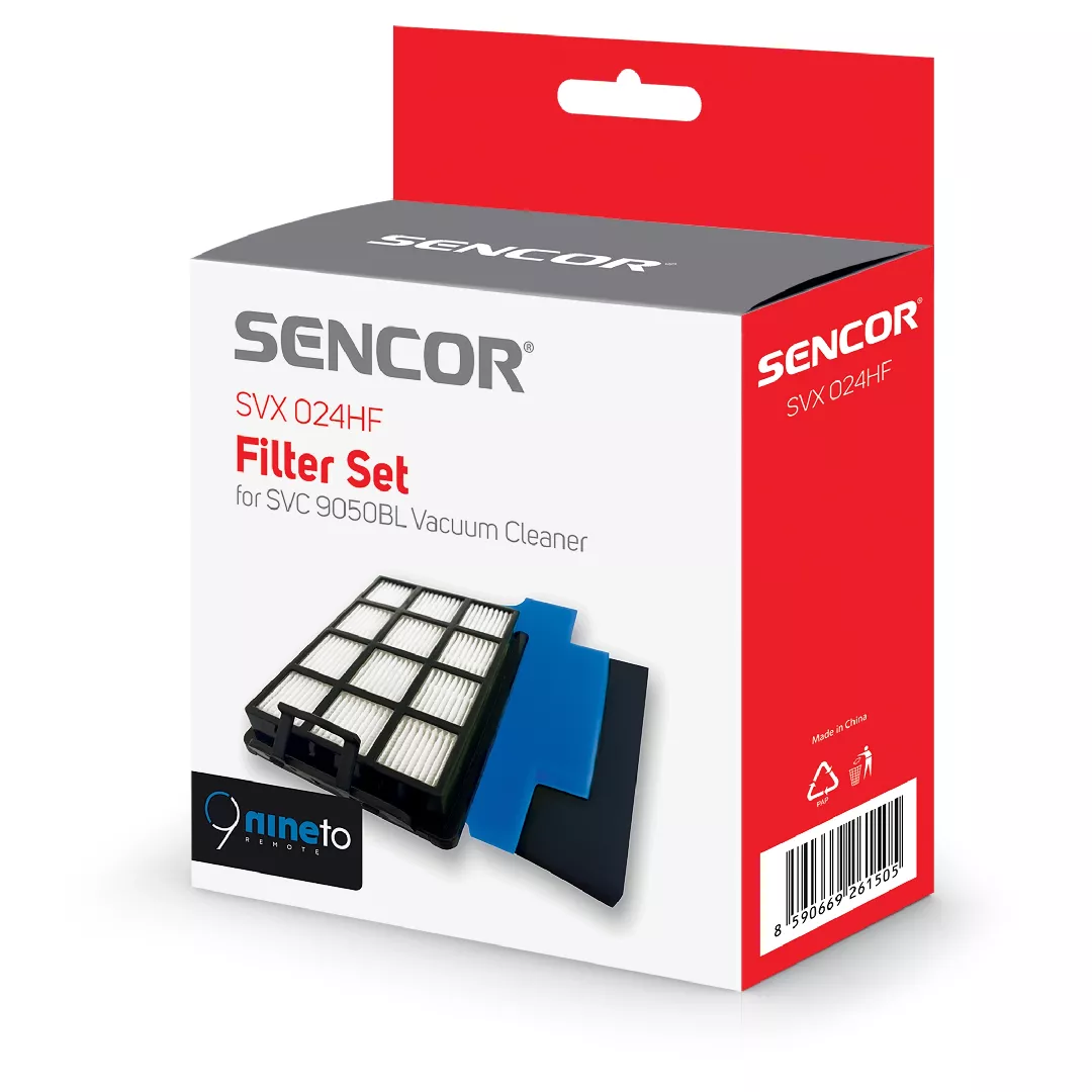 Sencor SVX 024HF putekļsūcēju aksesuārs un piederums Filtrs Cilindra putekļsūcējs