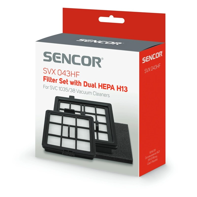Sencor SVX 043HF putekļsūcēju aksesuārs un piederums Filtrs Cilindra putekļsūcējs