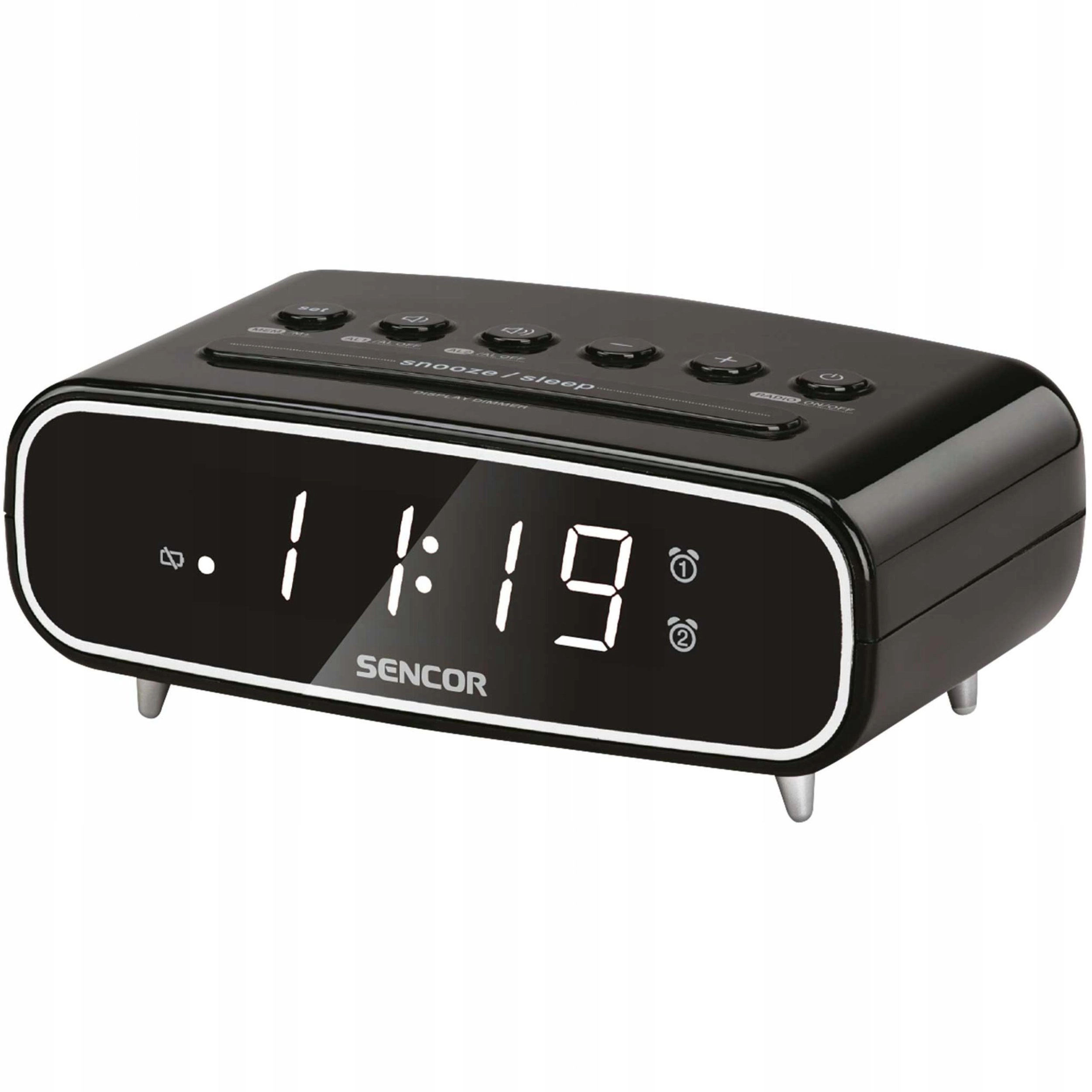 Radiobudzik Sencor SRC 2600 B Radiobudzik
