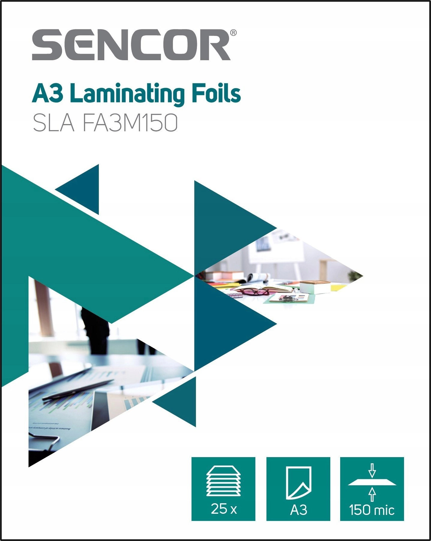 Sencor A3 laminating foil 25 pcs