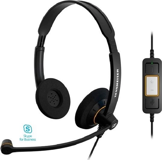 EPOS IMPACT SC 60 USB ML Austiņas Vadu Zvani / mūzika USB Type-A Melns