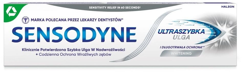 SENSODYNE_Ultrafast Relief whitening toothpaste for hypersensitive