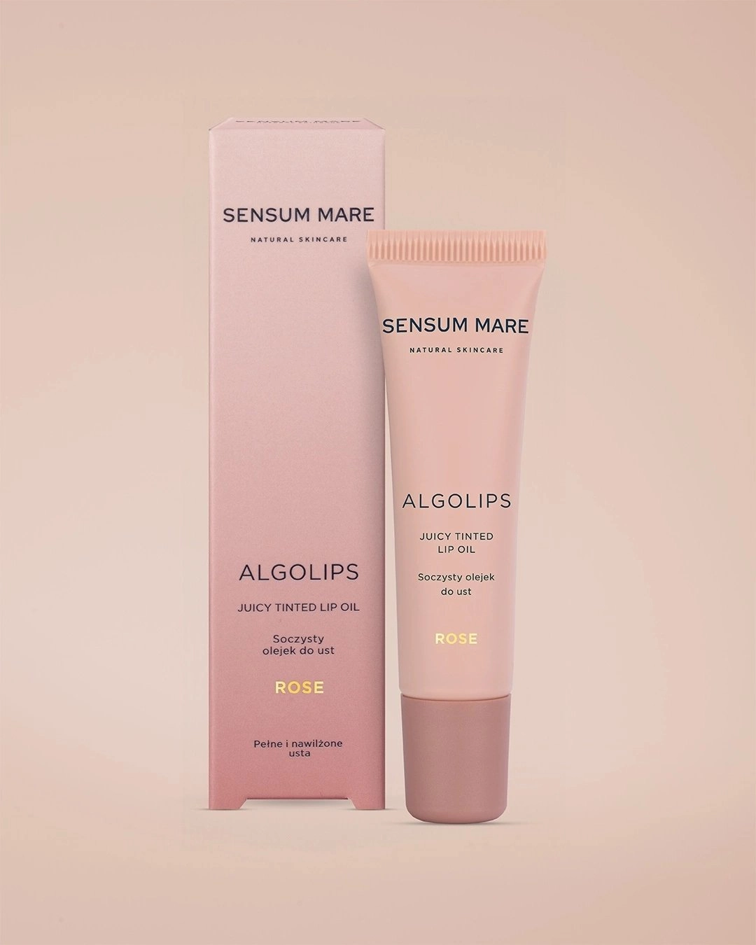 SENSUM MARE_Algolips juicy lip oil Rose