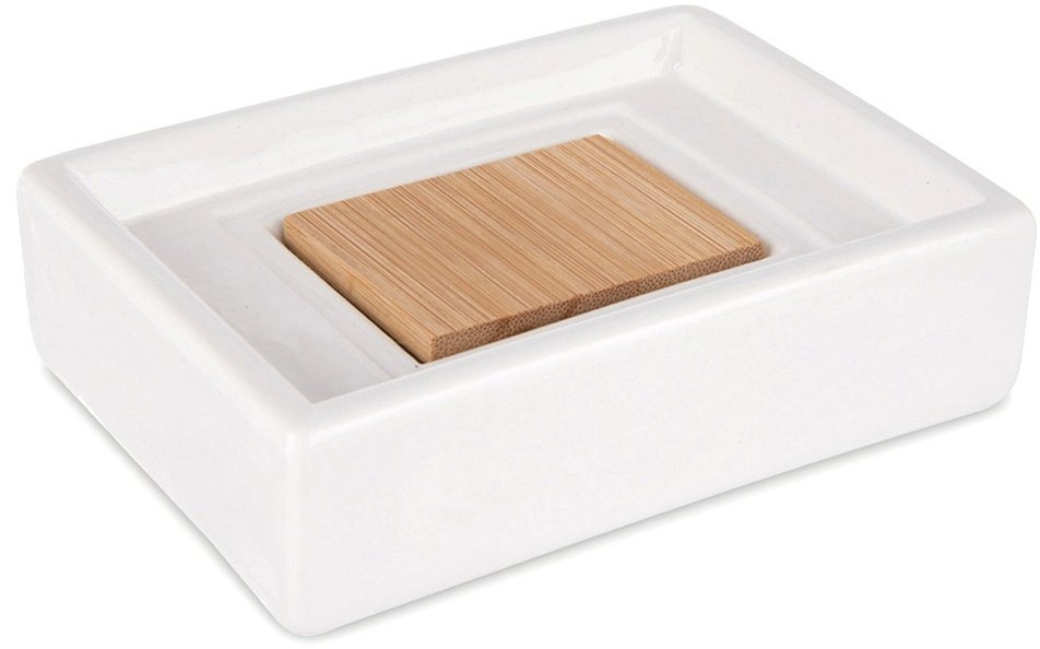 Sepio Bathroom Soap Dish White Dolomite