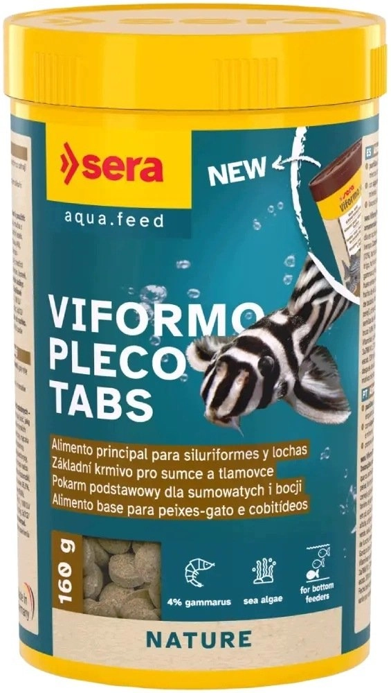 Sera Viformo Pleco Tabs 250 ml