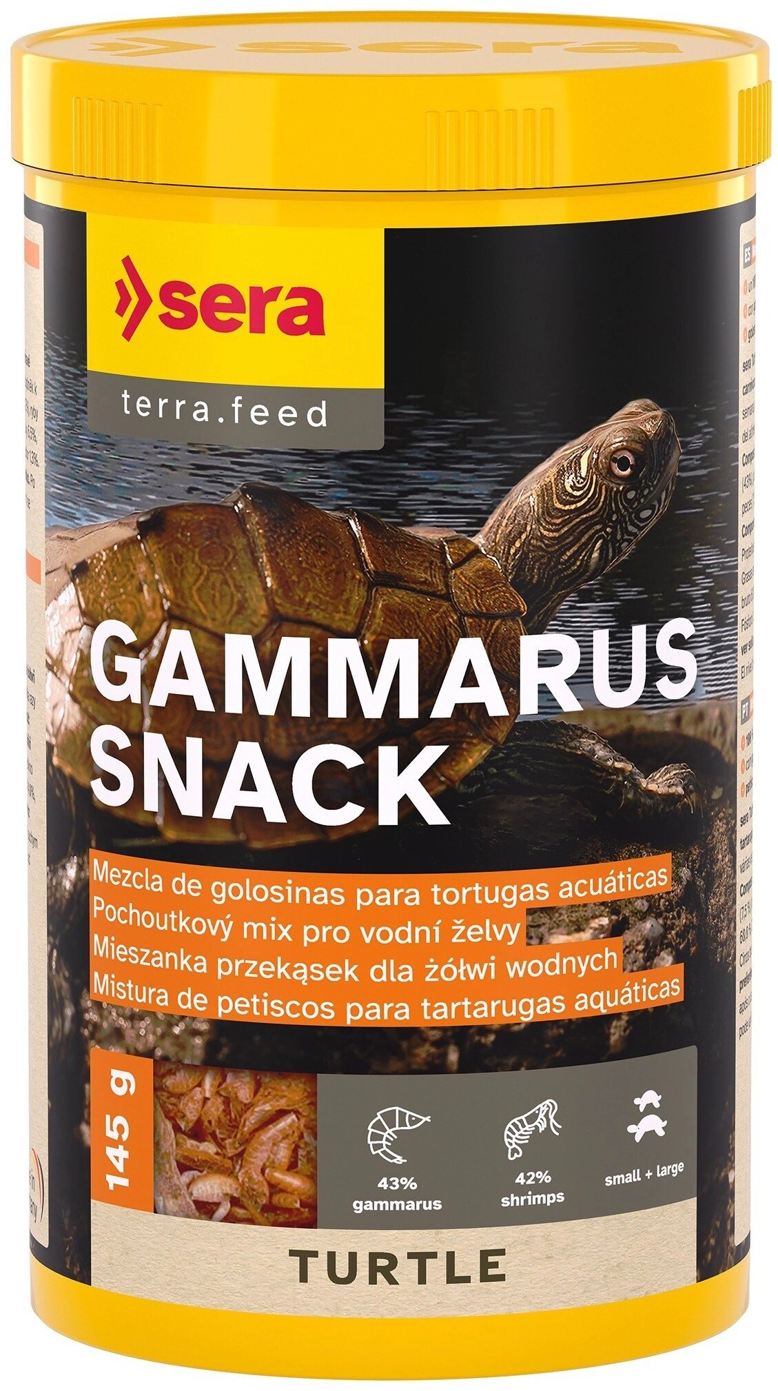 Sera Sera Turtle Gammarus Snack 1