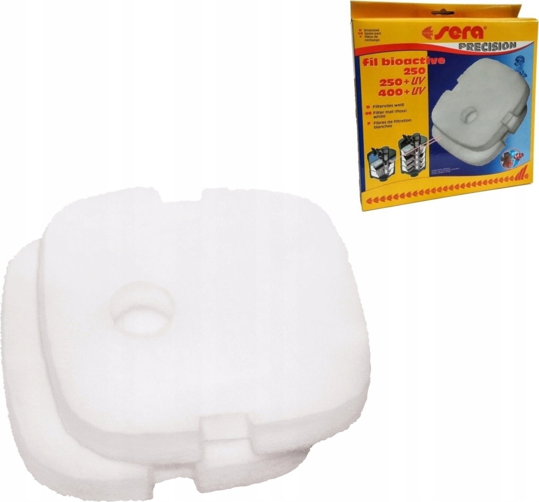Sera White filter nonwoven fabric for