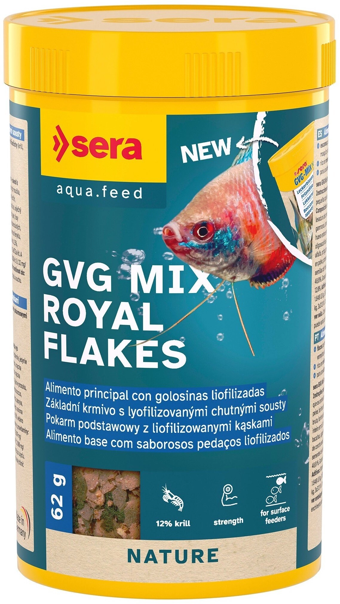 Sera GVG Mix Royal Flakes 250