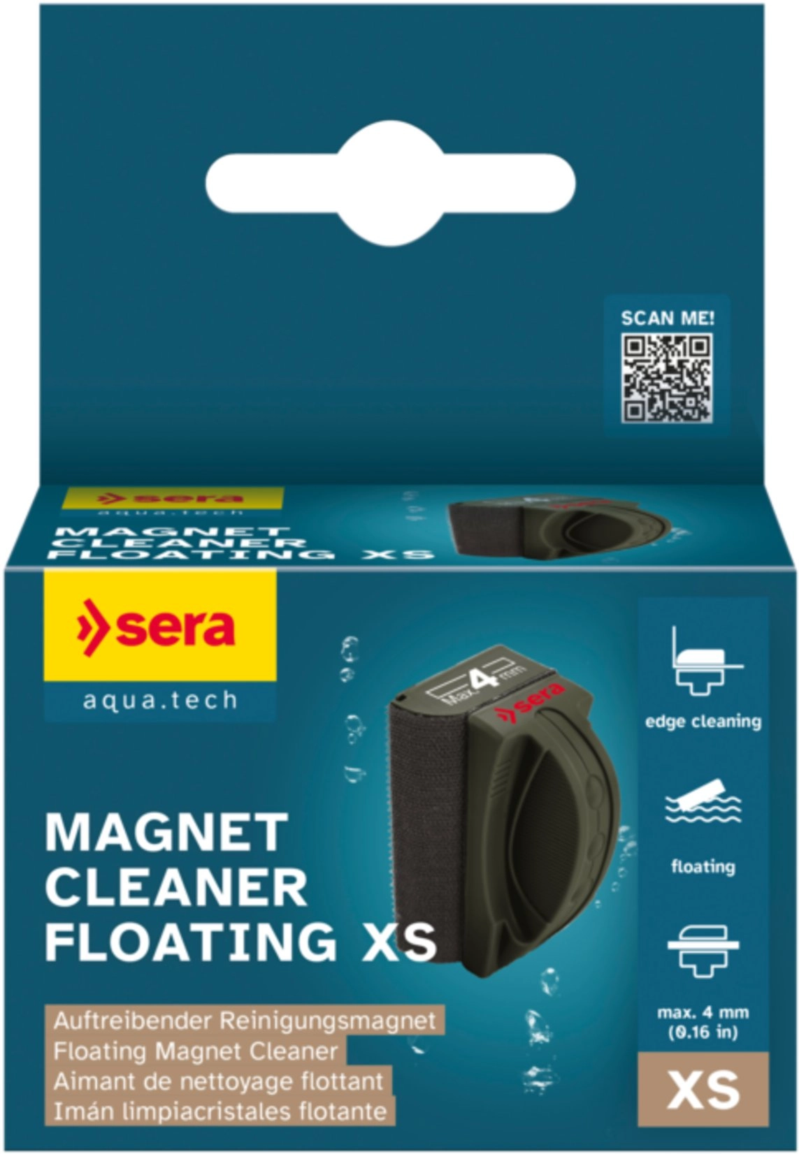 Sera Magnet Cleaner Floating XS czyścik
