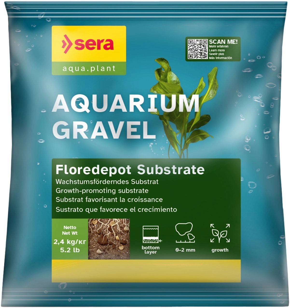 Sera Aquarium Gravel floredepot substrate substrate