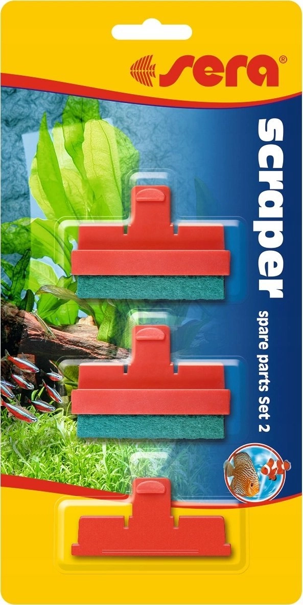 Sera Replacement scraper blades  set of