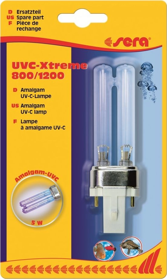 Sera amalgam UV-C lamp for UVC-Xtreme