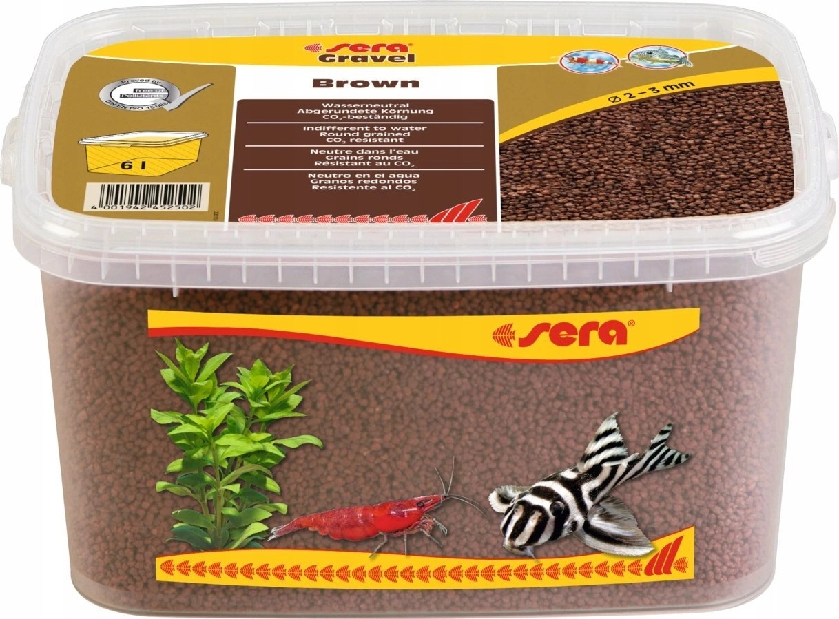Sera Gravel Brown aquarium gravel  2