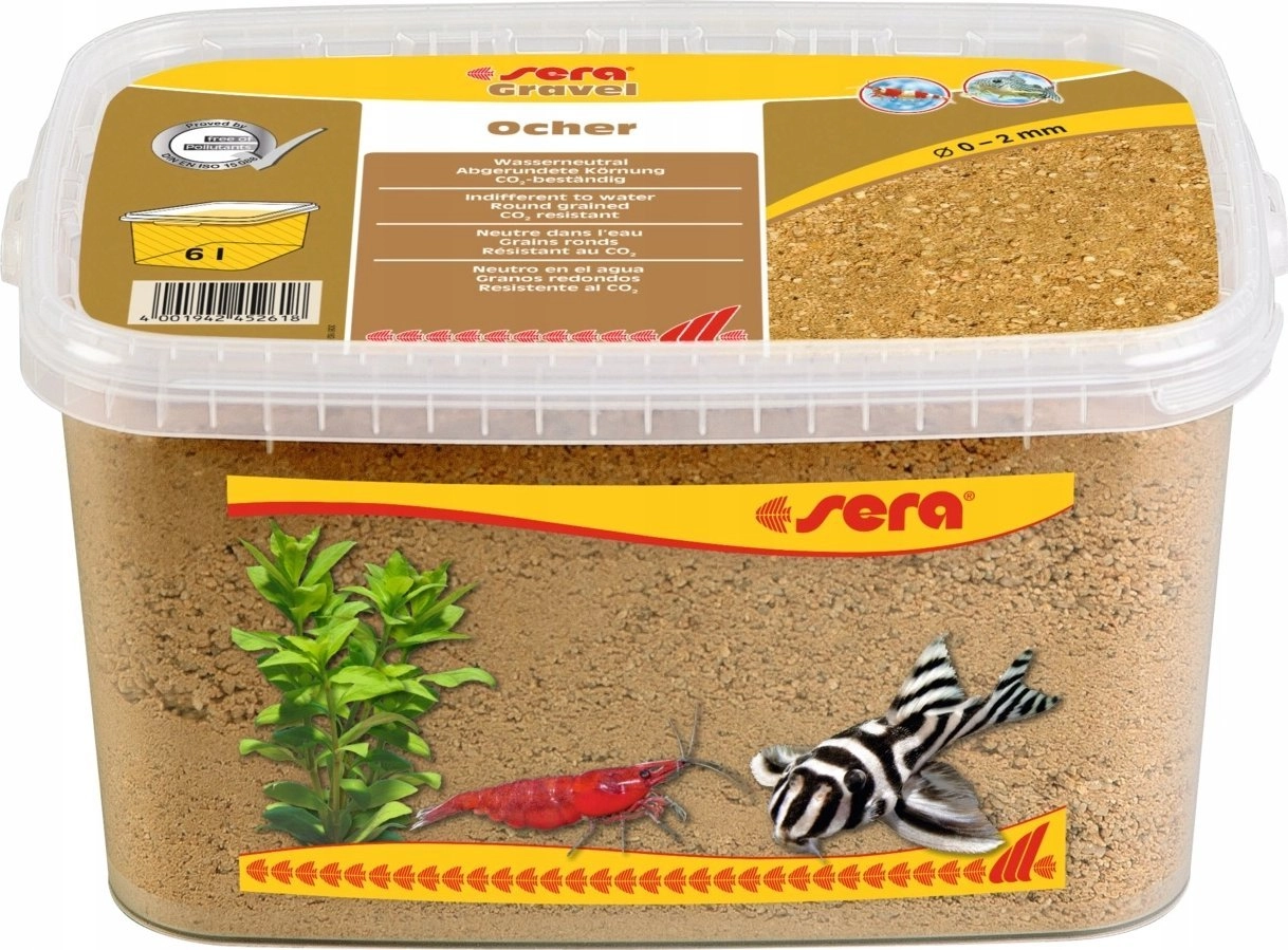 Sera Gravel Ocher aquarium gravel O