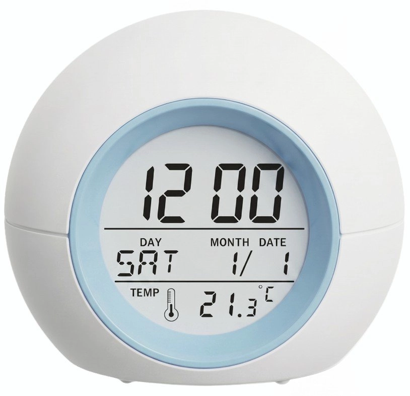 Setty alarm clock with LED backlight