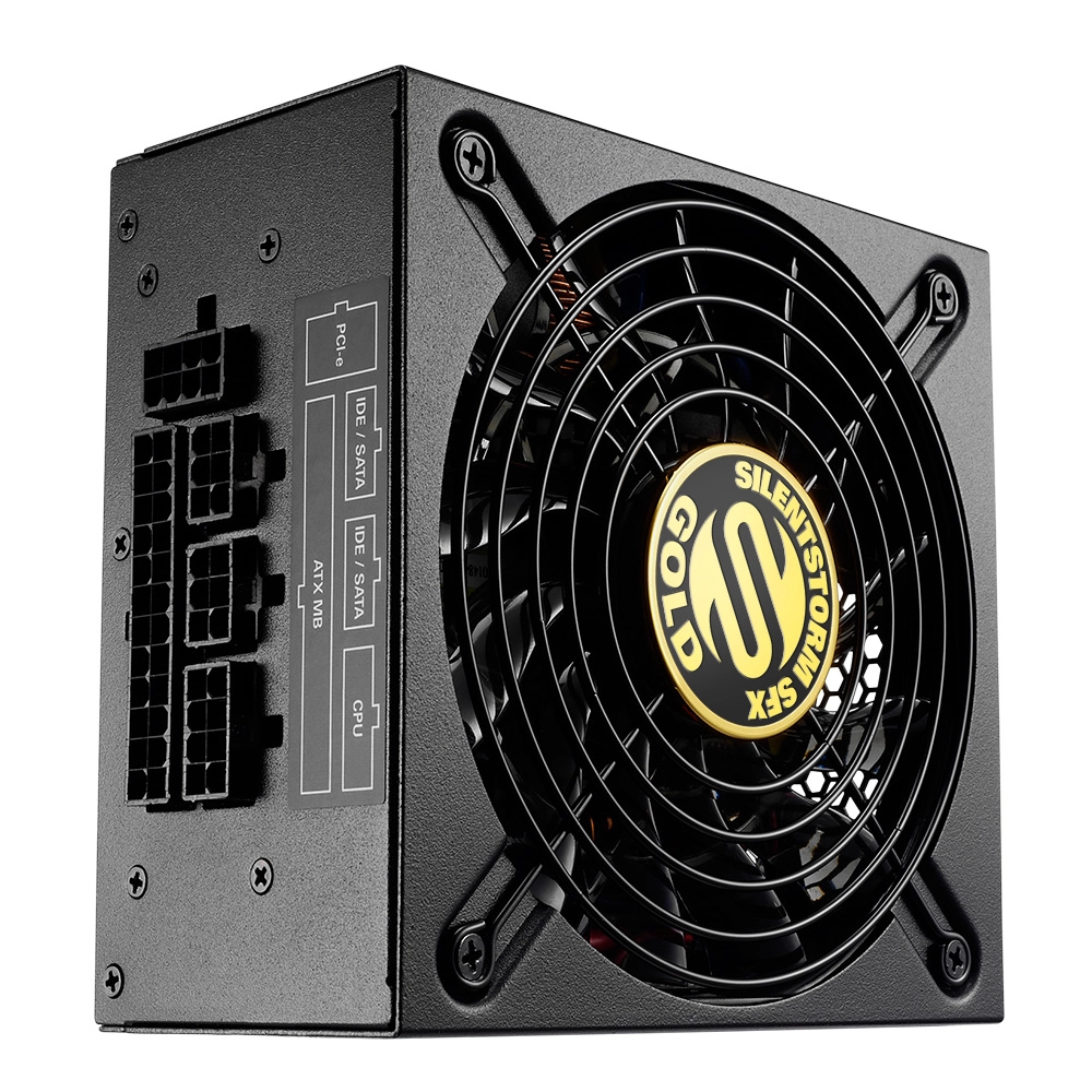 Sharkoon SilentStorm SFX Gold barošanas avotu vienība 500 W 20+4 pin ATX Melns