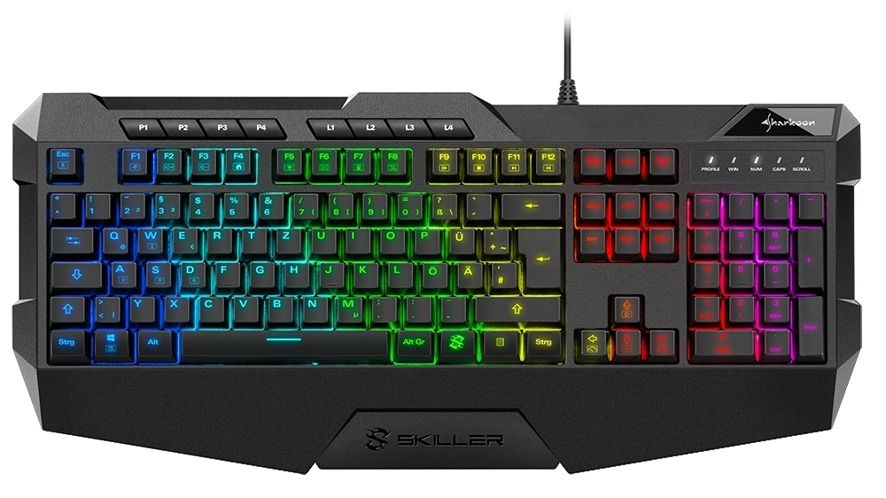 Sharkoon SKILLER SGK4 keyboard Gaming USB