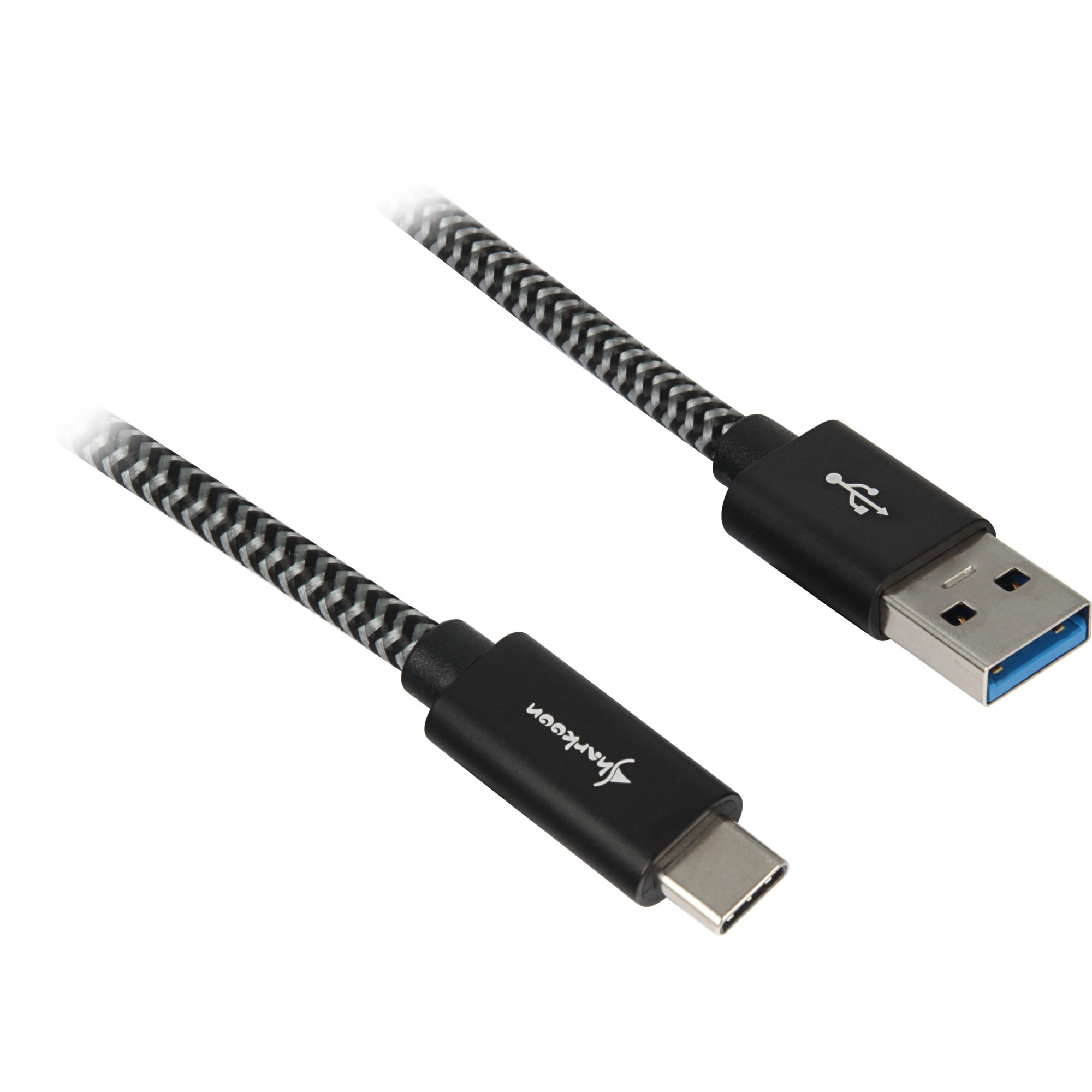Cable USB 3.1 A-C black/grey
