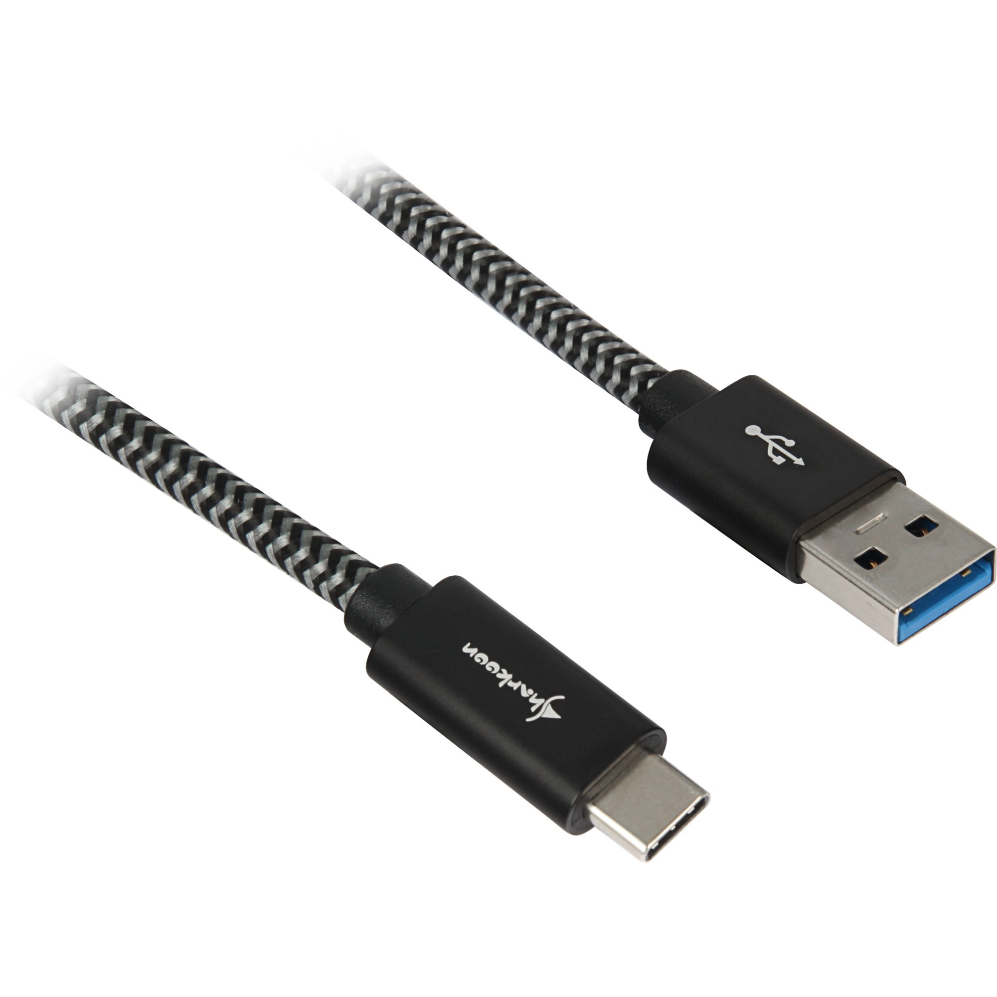 Cable USB 3.1 A-C black/grey