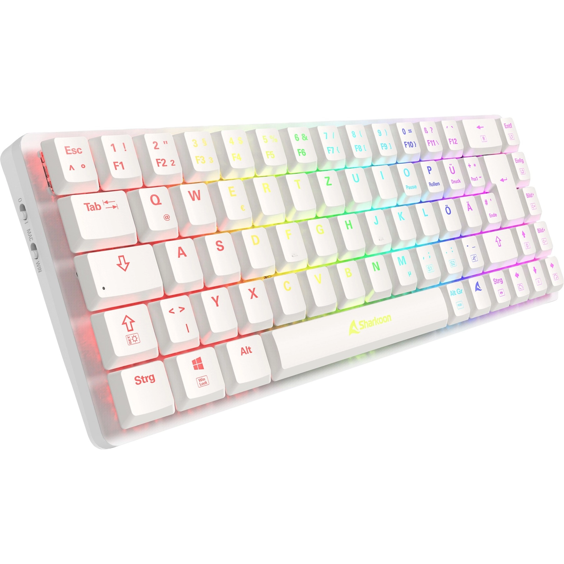 Sharkoon PureWriter W65 (white  DE layout