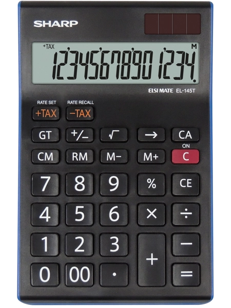 Sharp EL-145T calculator Desktop Financial Black