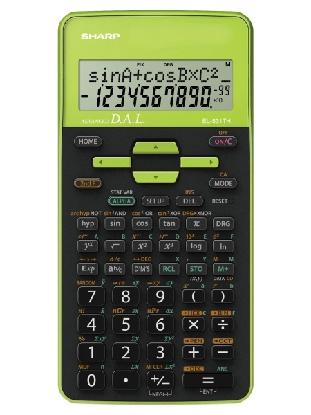 Sharp EL-531TH calculator Pocket Scientific Black