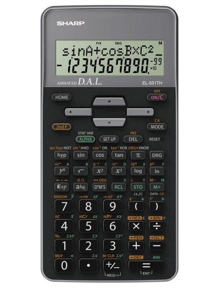 Sharp EL-531TH calculator Pocket Scientific Black