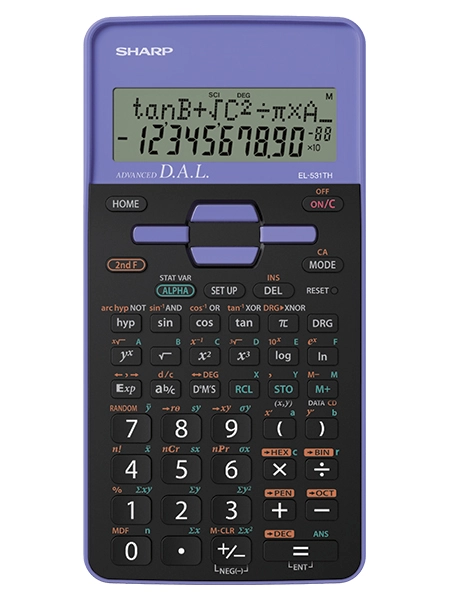Sharp EL-531TH calculator Pocket Scientific Black