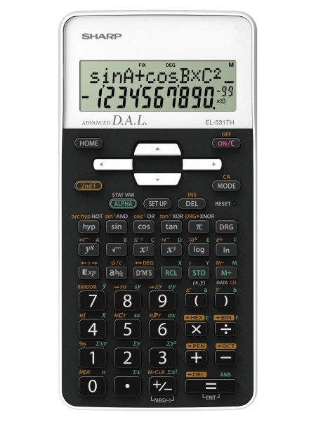 Sharp EL-531TH calculator Pocket Scientific Black
