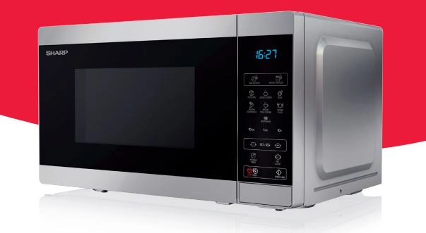 Sharp YC-MS02E-S microwave Silver Solo microwave
