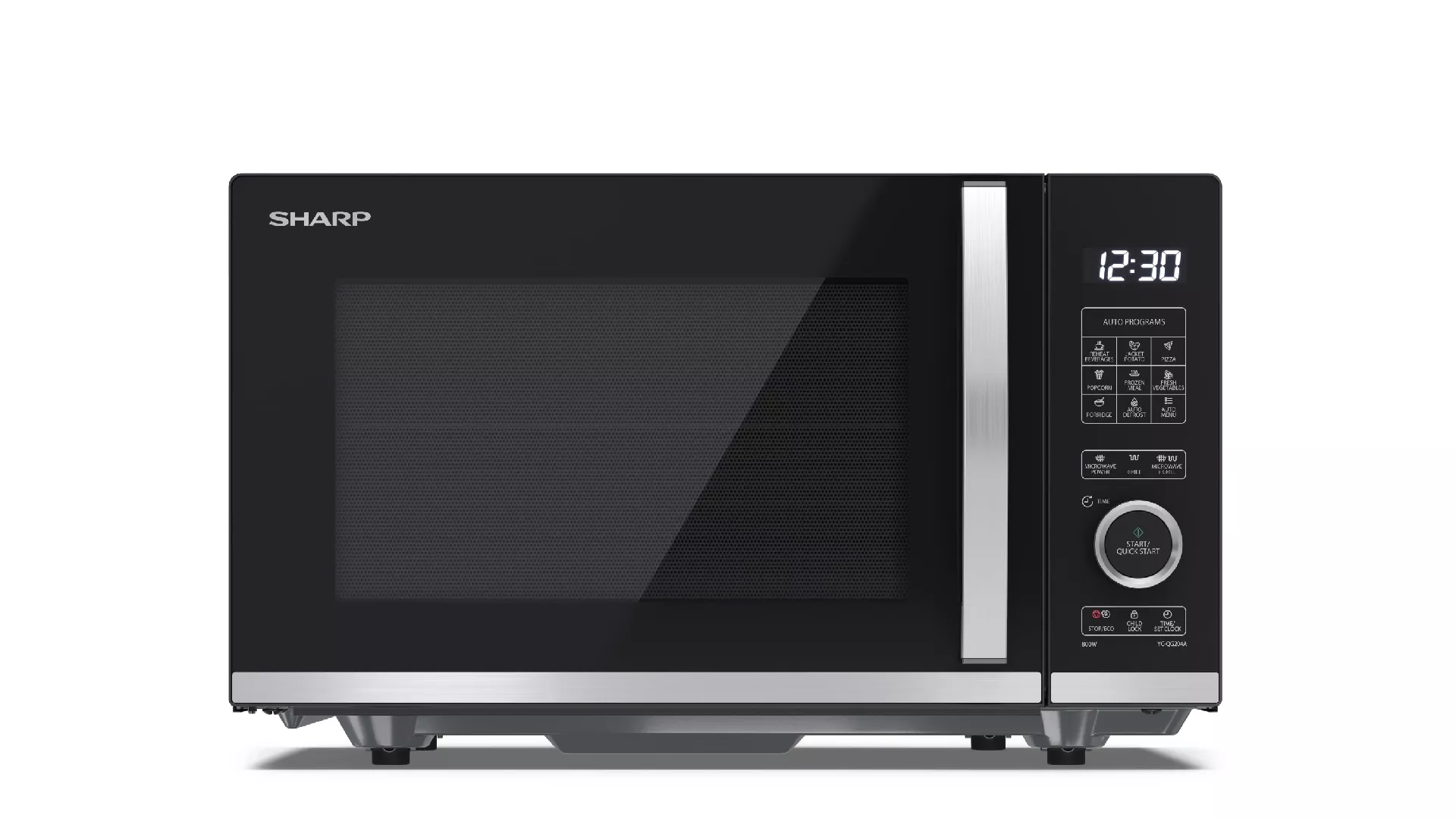 Sharp YC-QG204AE-B microwave Black Grill microwave