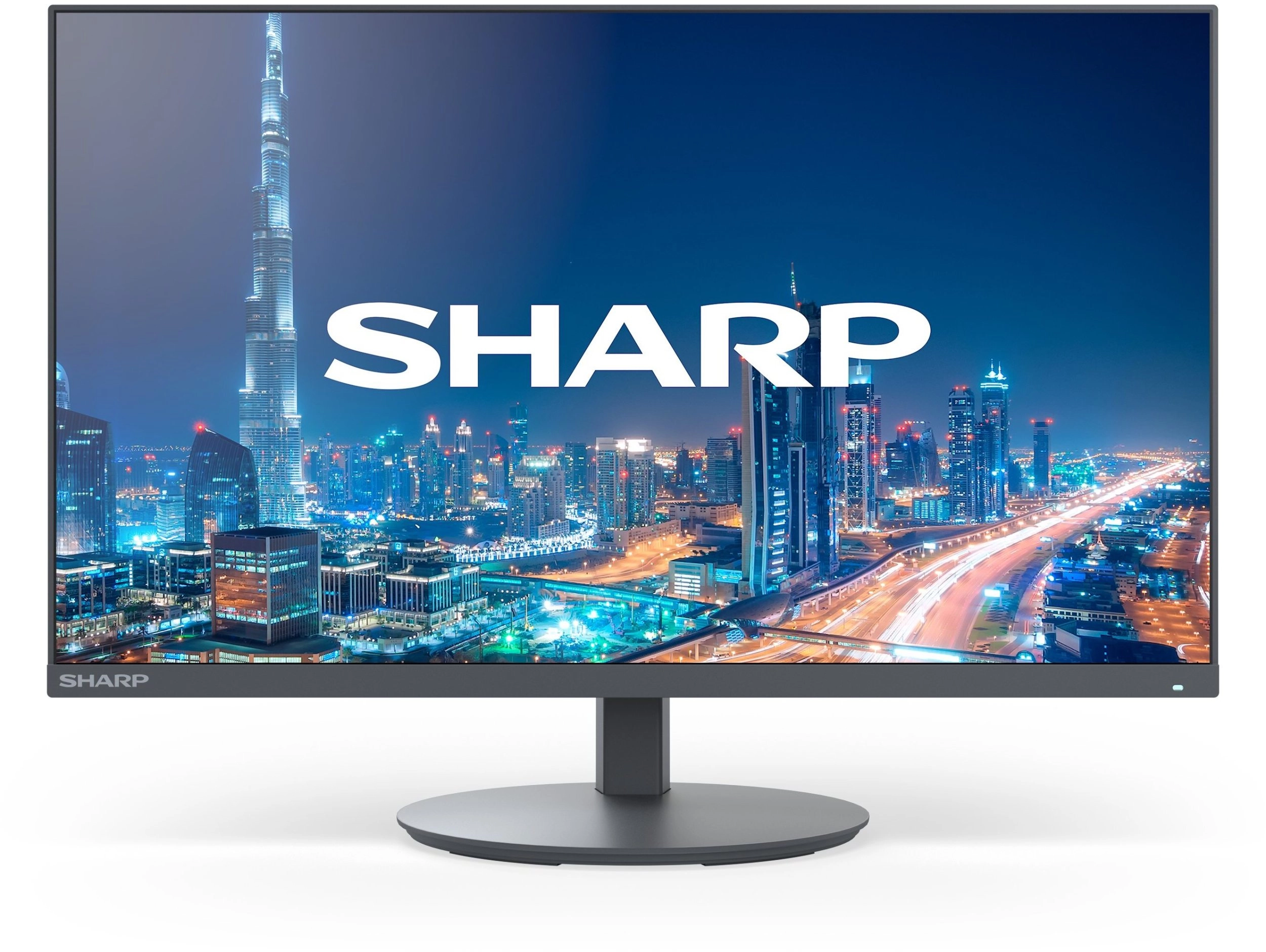 Sharp MultiSync E224F monitori 55,9 cm (22") 1920 x 1080 pikseļi Full HD LCD Melns