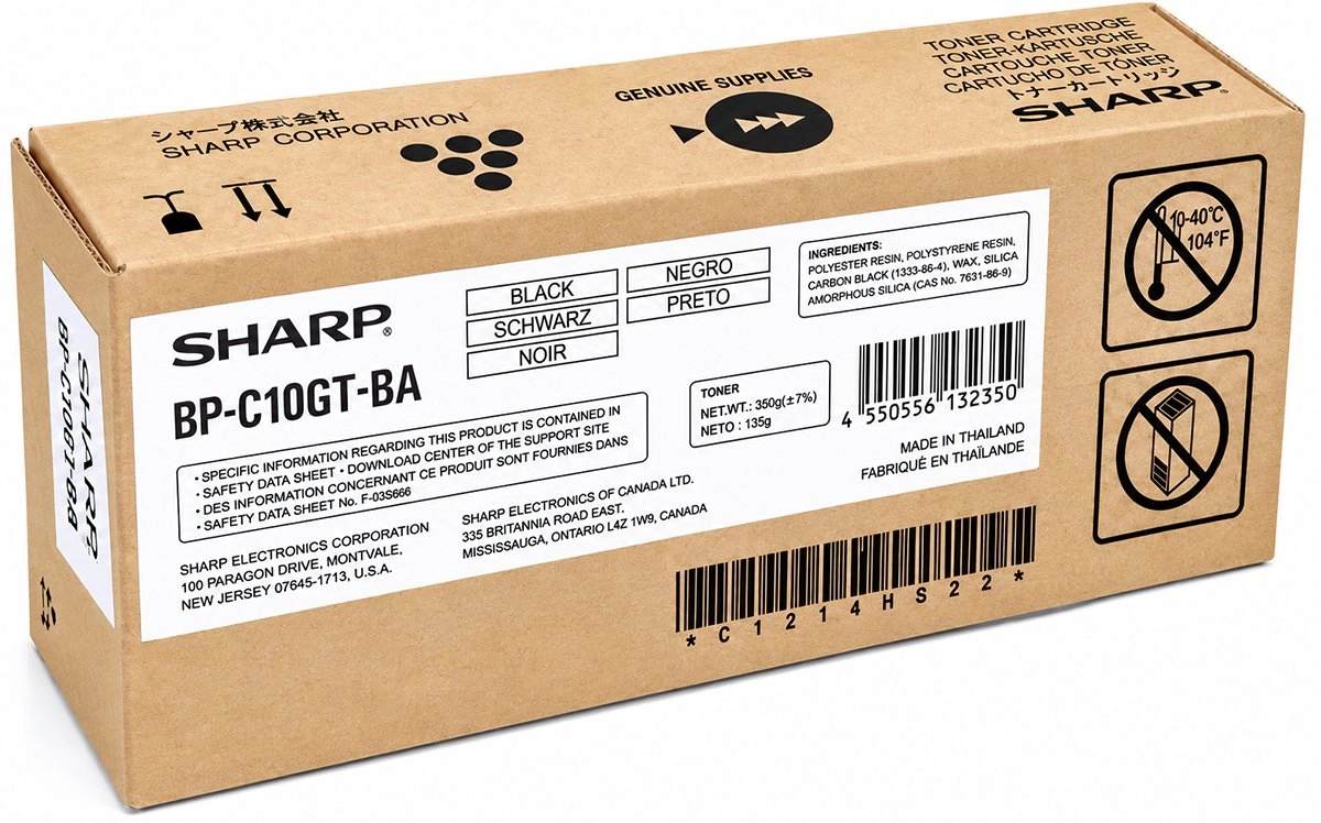 Toner Sharp Sharp Toner BP-C10GTBA Black