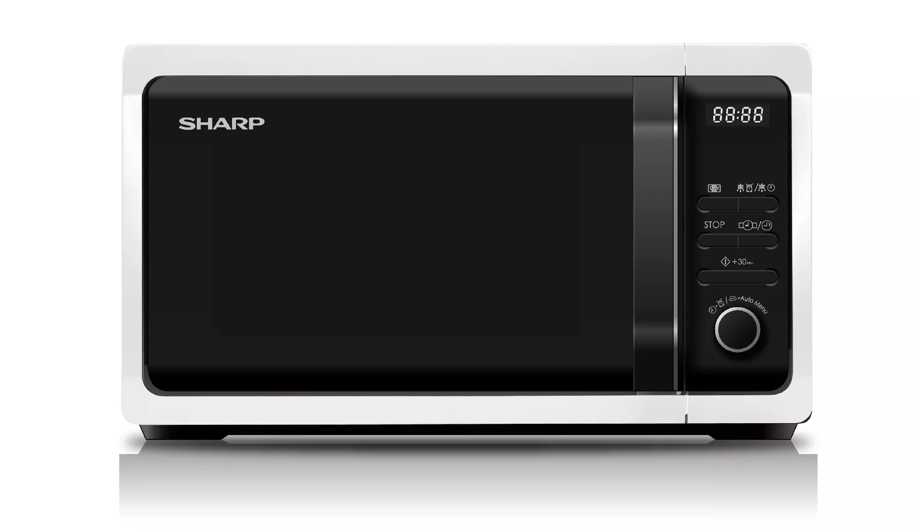 Sharp Home Appliances R-243W microwave White