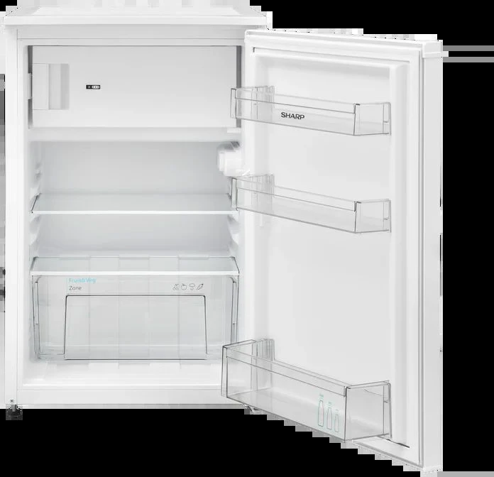 Sharp SJ-UD121T2W-EU combi-fridge Freestanding 121 L