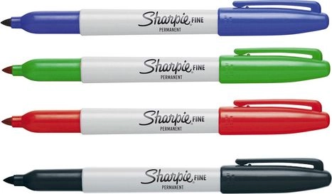 Sharpie MARKER PERMANENTNY SHARPIE FINE CZERWONY