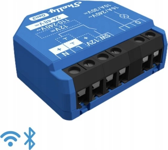 SHELLY 1 GEN 3 SMART SWITCH
