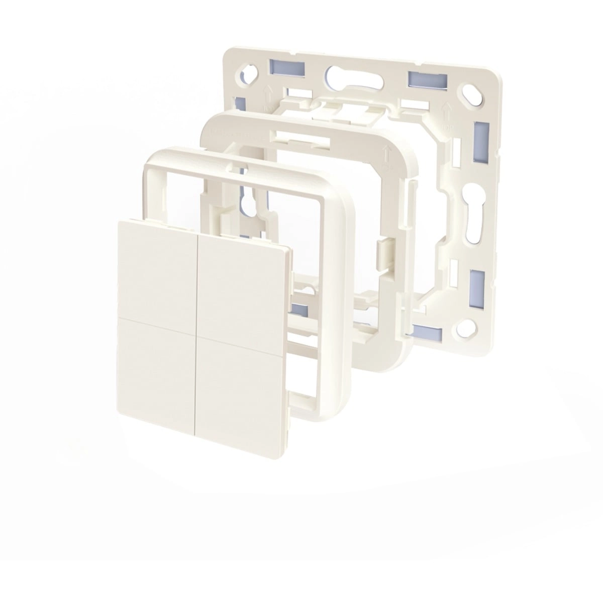 SHELLY WALL SWITCH ADAPTER - BUSCH-JAEGER