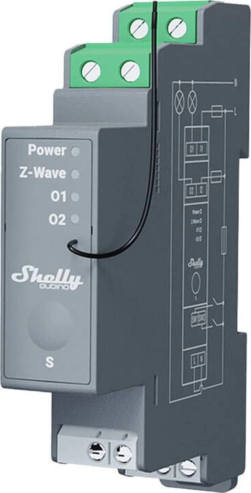Shelly Qubino Wave Pro 2 electrical