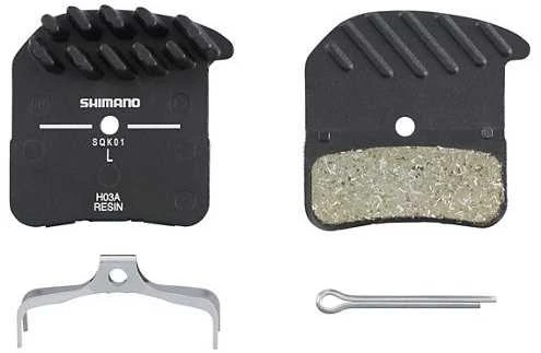 Diskinių stabdžių kaladėlės Shimano H03A Resin