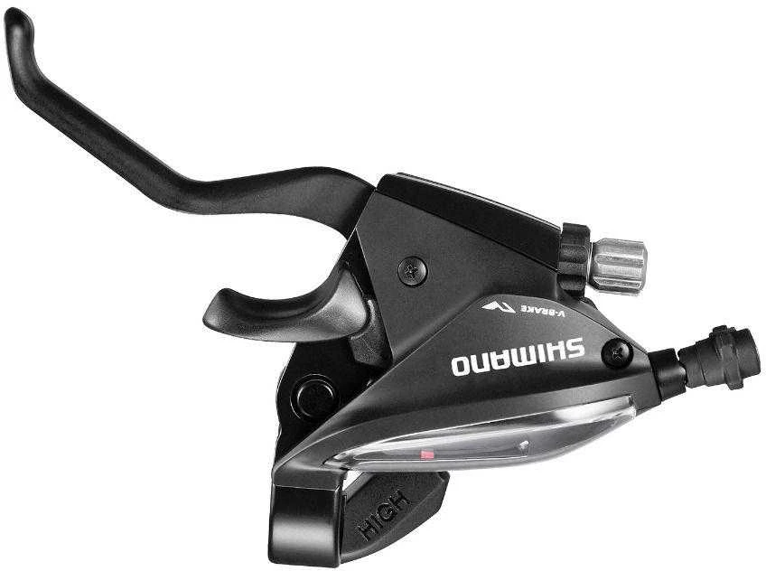 Pavarų perjungimo ir stabdžių rankenėlė Shimano