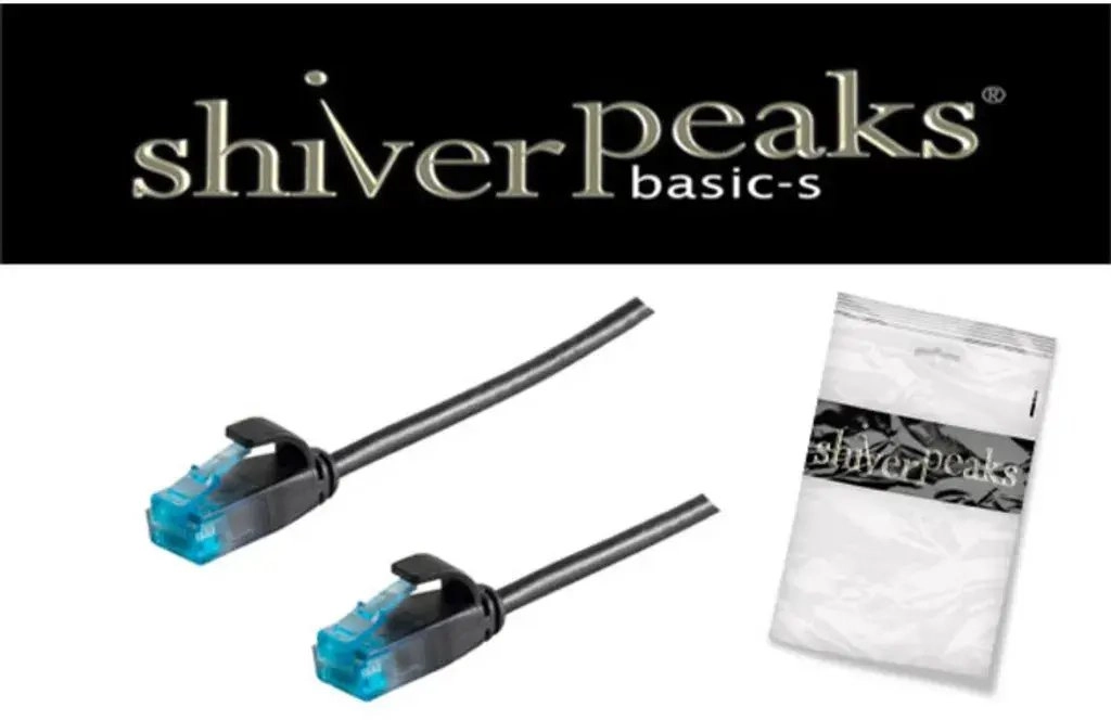 Shiverpeaks Netzwerkkab Patchkab cat.6 U/UTP