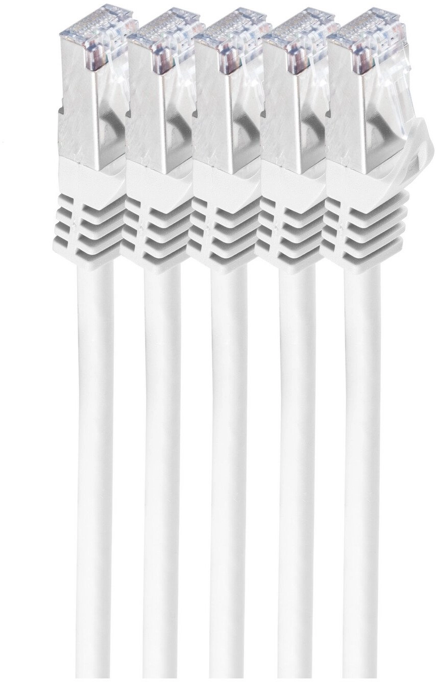 Shiverpeaks BS75511-0.25W-SET5 networking cable White