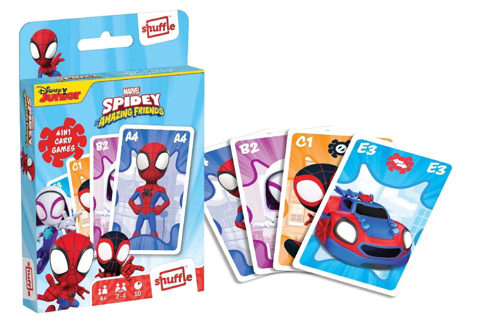 Shuffle Spidey and his Amazing Friends