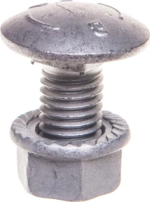 Shumee Mushroom head screw with serrated