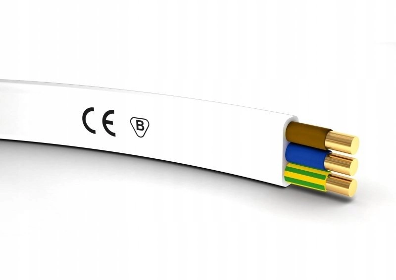 Flat installation cable YDYp 3x1.5mm2