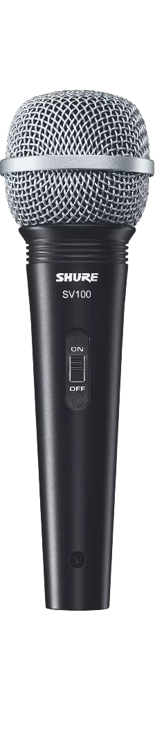 Shure SV100 microphone Black Stage/performance microphone