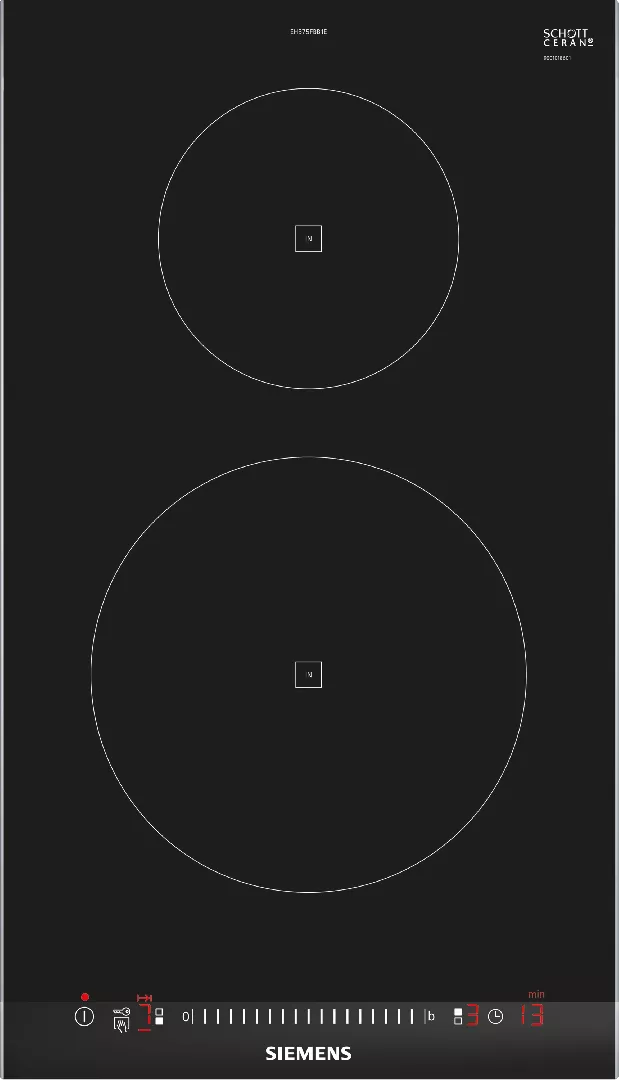 Siemens EH375FBB1E hob Black Built-in Zone