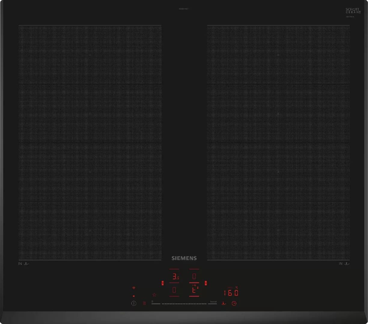 Siemens iQ700 EX651HXC1E hob Black Built-in