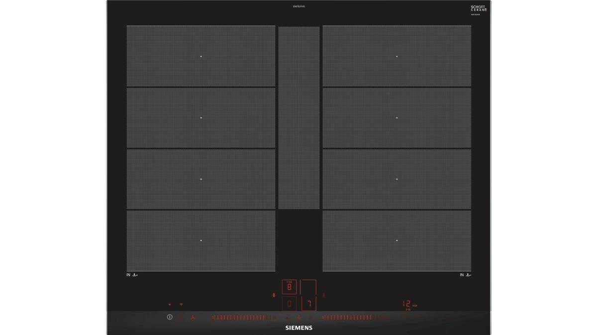 Siemens iQ700 EX675LYV1E hob Black Built-in